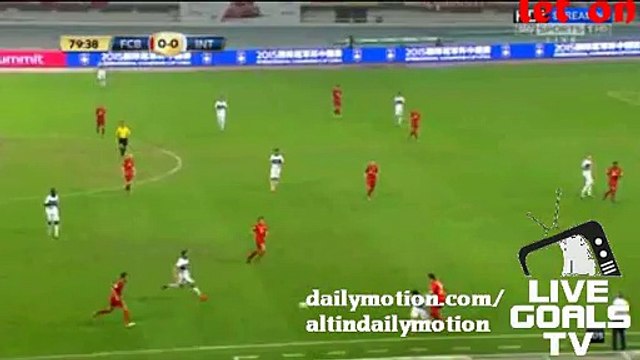 Mario Gotze Goal Bayern Munich 1-0 Inter Milan