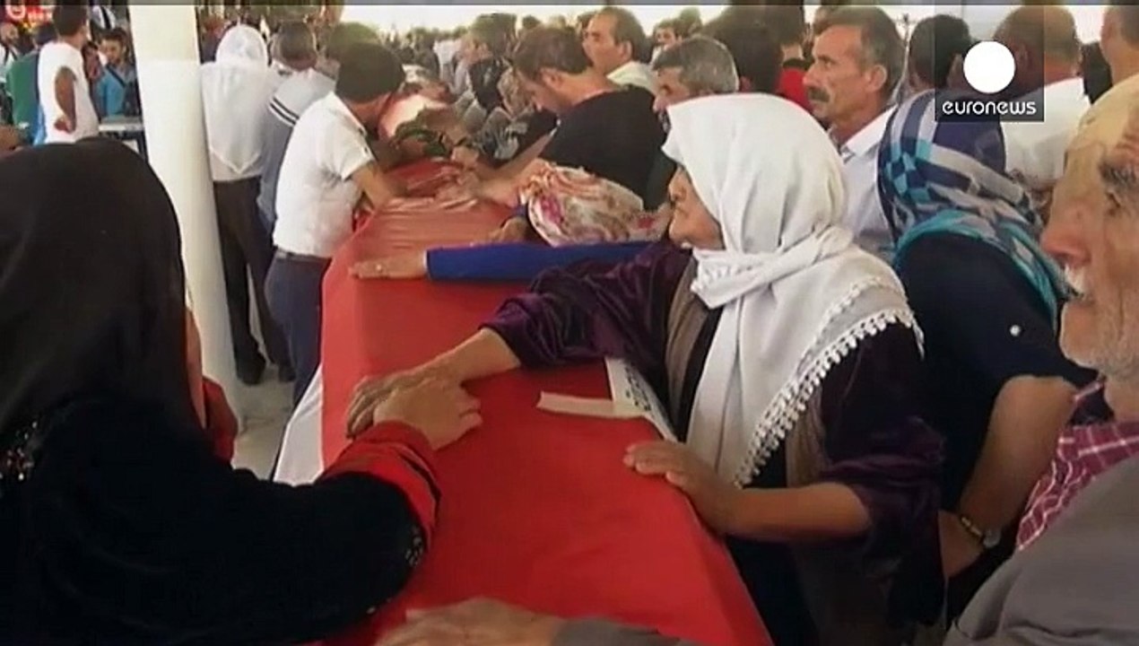 Fassungslosigkeit in suruç