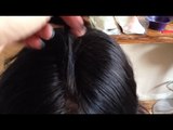 Black to bleach to purple / pink hair tutorial