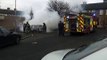 FIRE: Dublin Fire Brigade attending to car fire