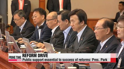 Reform drive tops President Park's H2 agenda