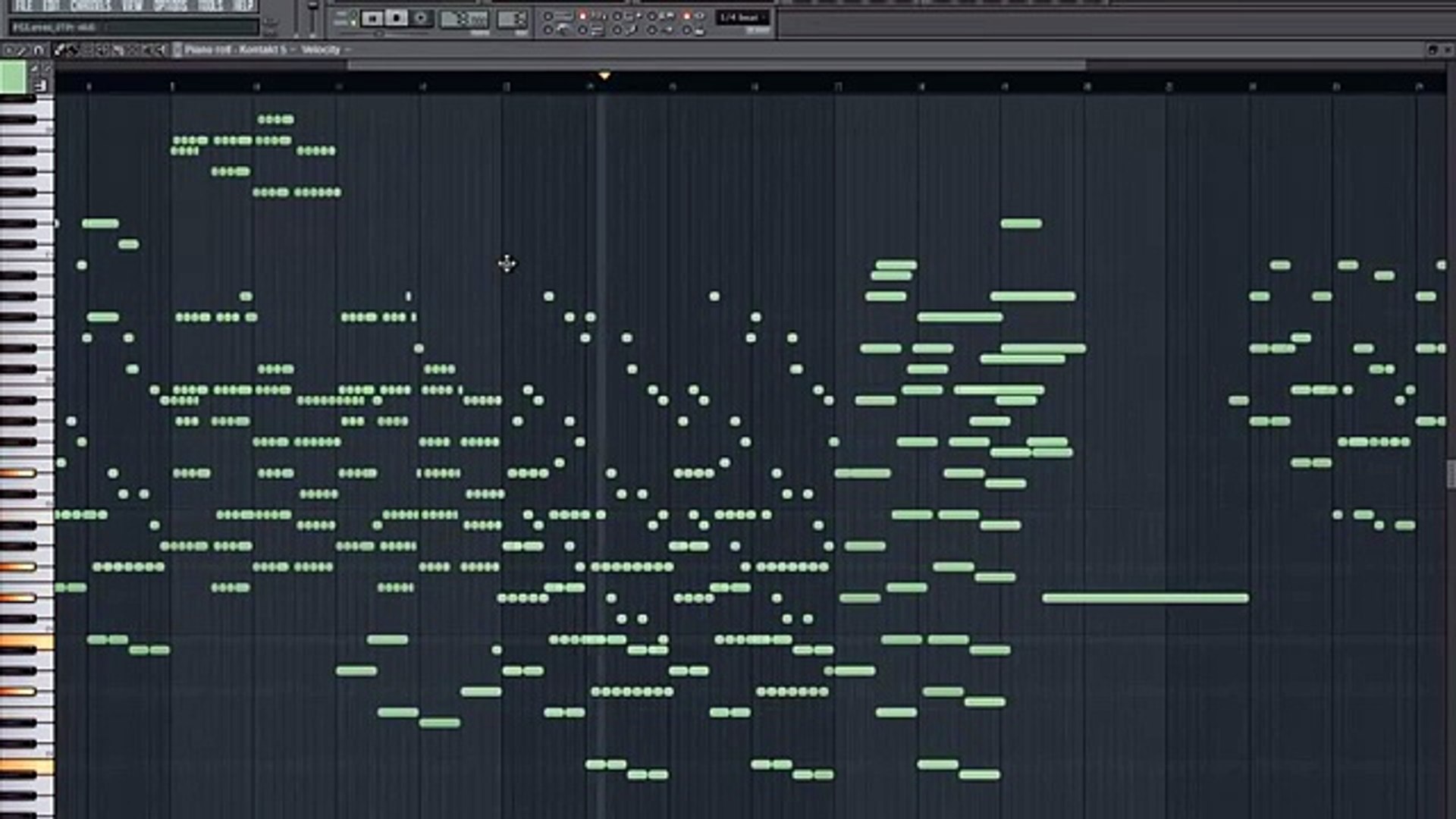 FL-Studio Piano Melodie Instrumental only by PriViLeG - video Dailymotion