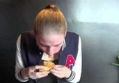 Competitive Eater Consumes World's Hottest Pizza