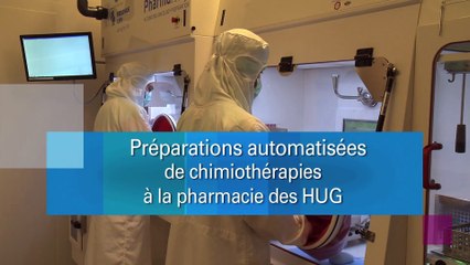 Préparations automatisées de chimiothérapies