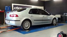 Reprogrammation moteur Renault Laguna 1L9 dci 120cv @ 151cv dyno Digiservices