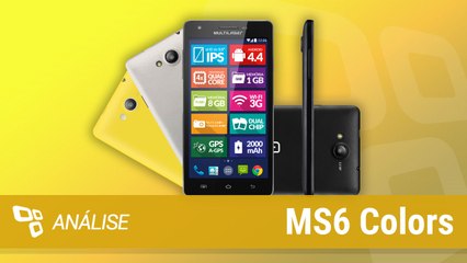 Multilaser MS6 Colors [Análise] - TecMundo
