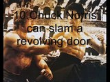 Top Ten Chuck Norris Jokes