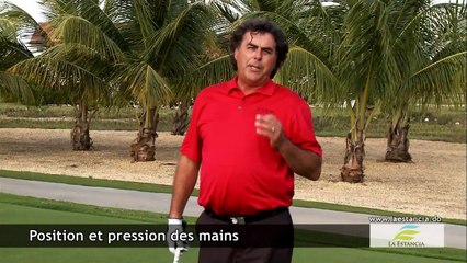 VIA Rail - Conseils golf de Carlo Blanchard (2 : position et pression des mains)