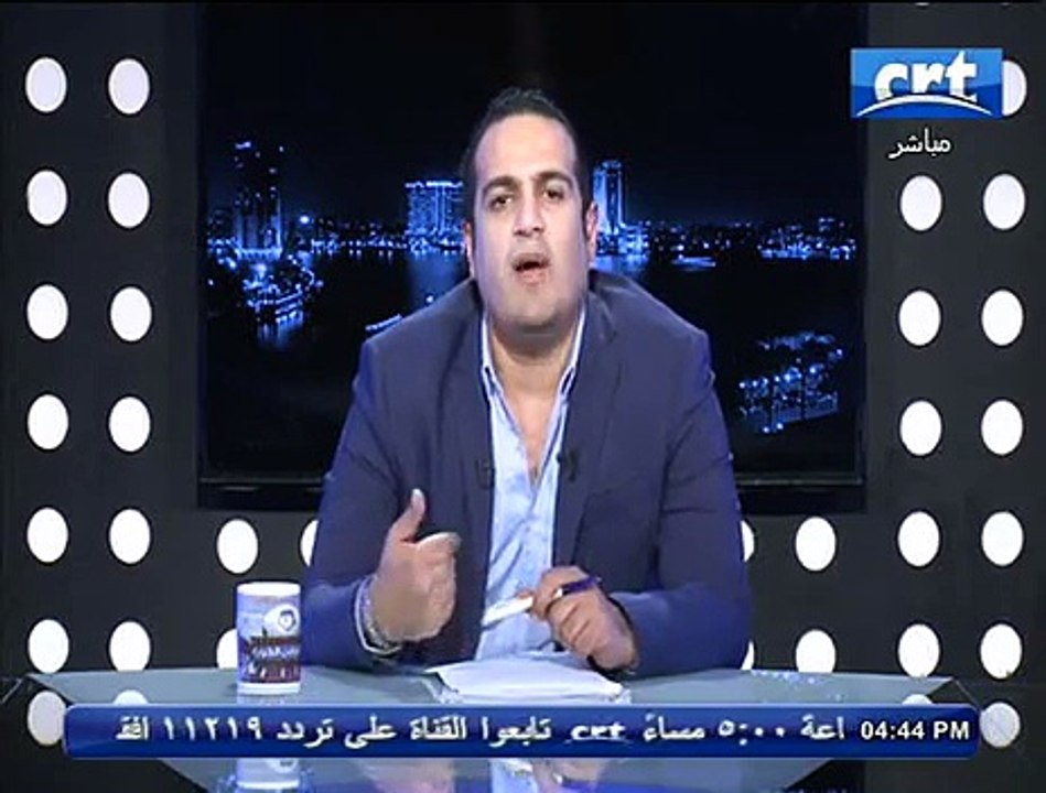 مرتضى منصور يسب رئيس قناة crt بأقذر الشتائم