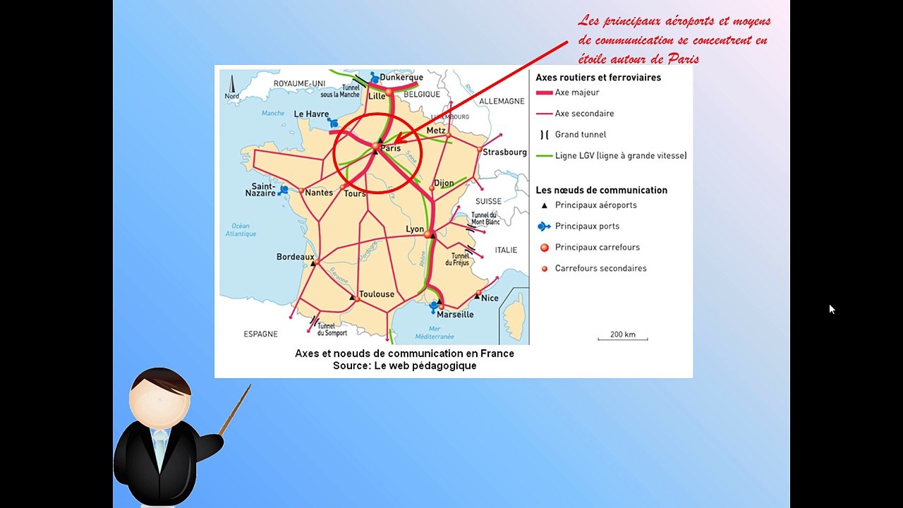 L'organisation du territoire français
