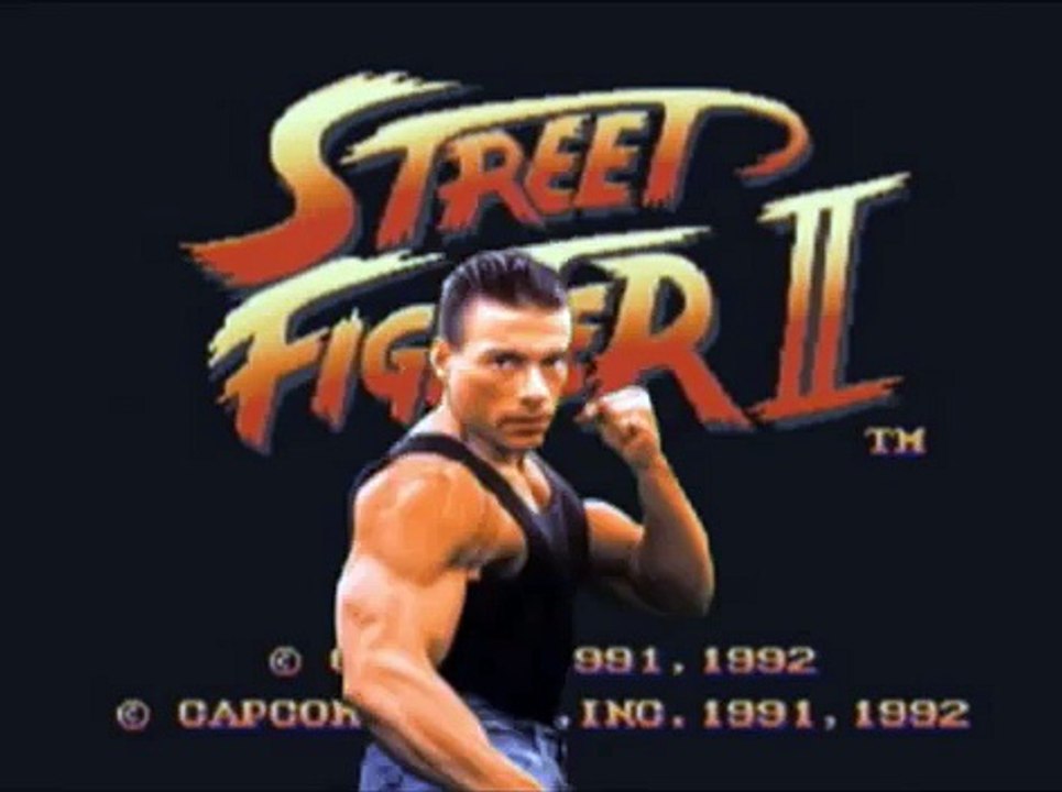 Van Damme in Street Fighter 2- Lionheart Edition