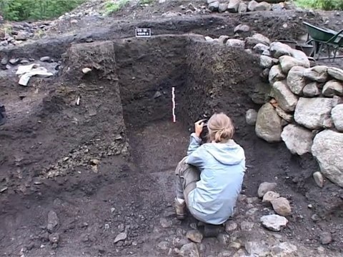 Site de Castel-Minier, Aulus-les-Bains, 2009