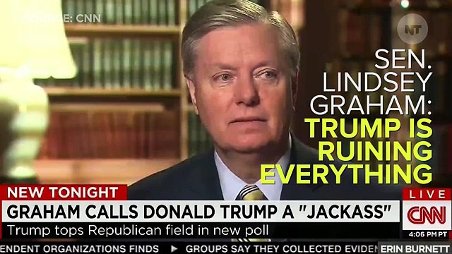 Senator Lindsey Graham On Trump: 'He Is A Jackass'