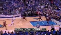 Block of the Night: Dwyane Wade (6ft.4) MONSTER Block on Tyson Chandler (7ft.1), Game 4