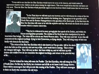 ATTN:  March 15, Sept. 25, Nov. 22, 2011 Earth Shift (Blue and Red Kachina of Hopi Prophecy)