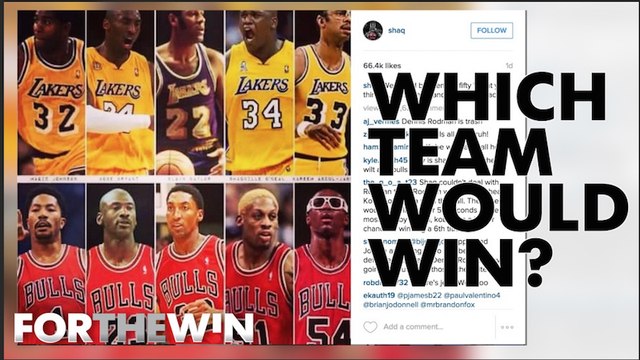 Shaq's Lakers vs. Scottie's Bulls: Who would win?