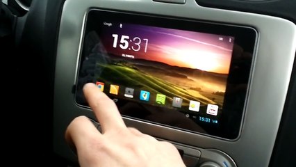 Планшет Вместо магнитолы Nexus 7 Ford Focus 2