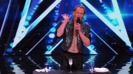 The Professional Regurgitator Performer Swallows Items and Brings Them Back Americas Got Talent 2015