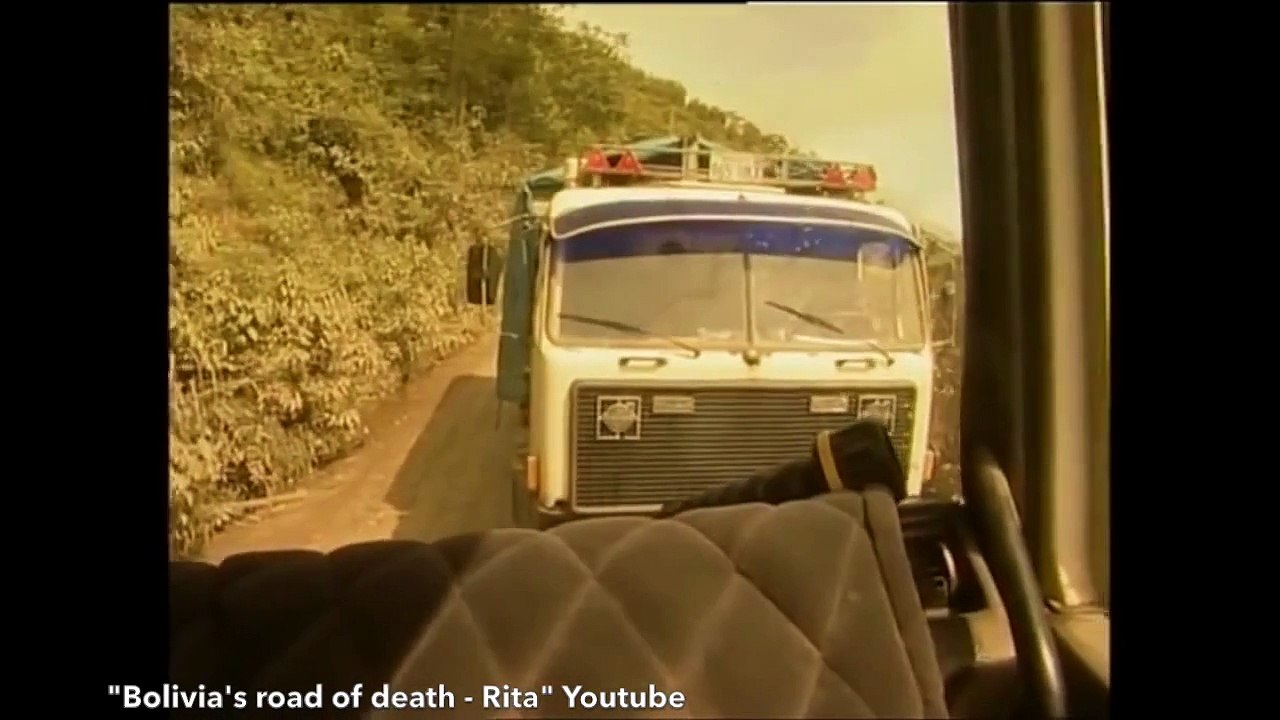 Volvo's on the Bolivian Death Road ! F7, F12, F89, F10