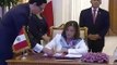 Firma de convenios de cooperación entre Perú y Qatar