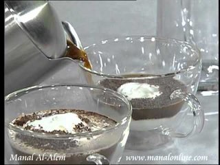 تزيين الكابتشينو - مطبخ منال العالم