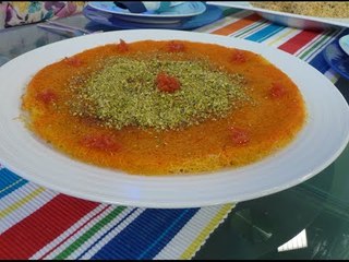 كنافة نابلسيه - مطبخ منال العالم