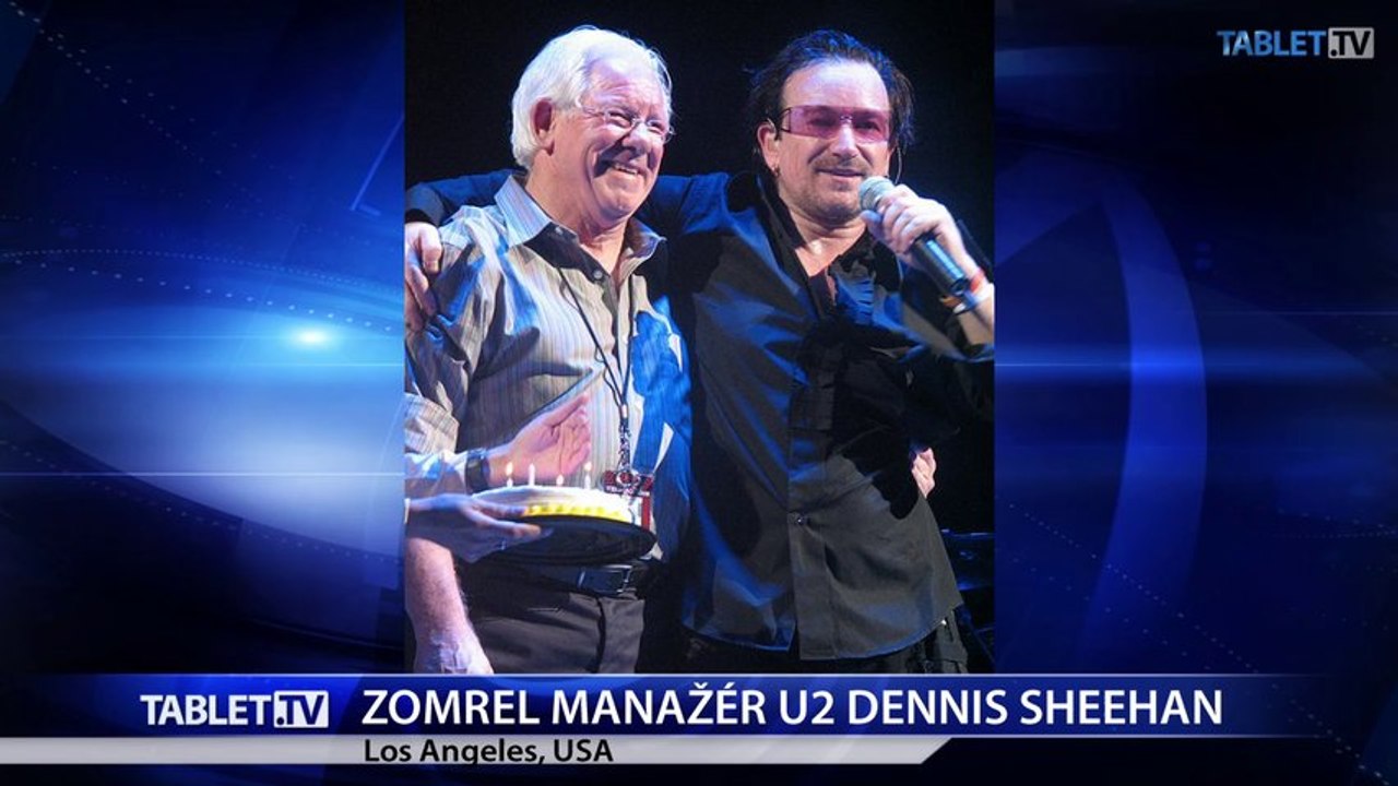 Zomrel dlhoročný koncertný manažér skupiny U2 Dennis Sheehan