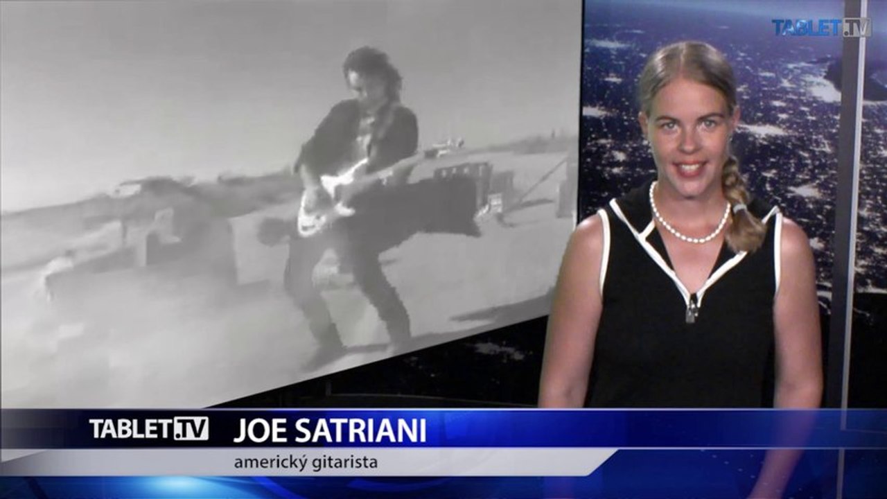 Známy inštrumentálny gitarista Joe Satriani oslavuje narodeniny