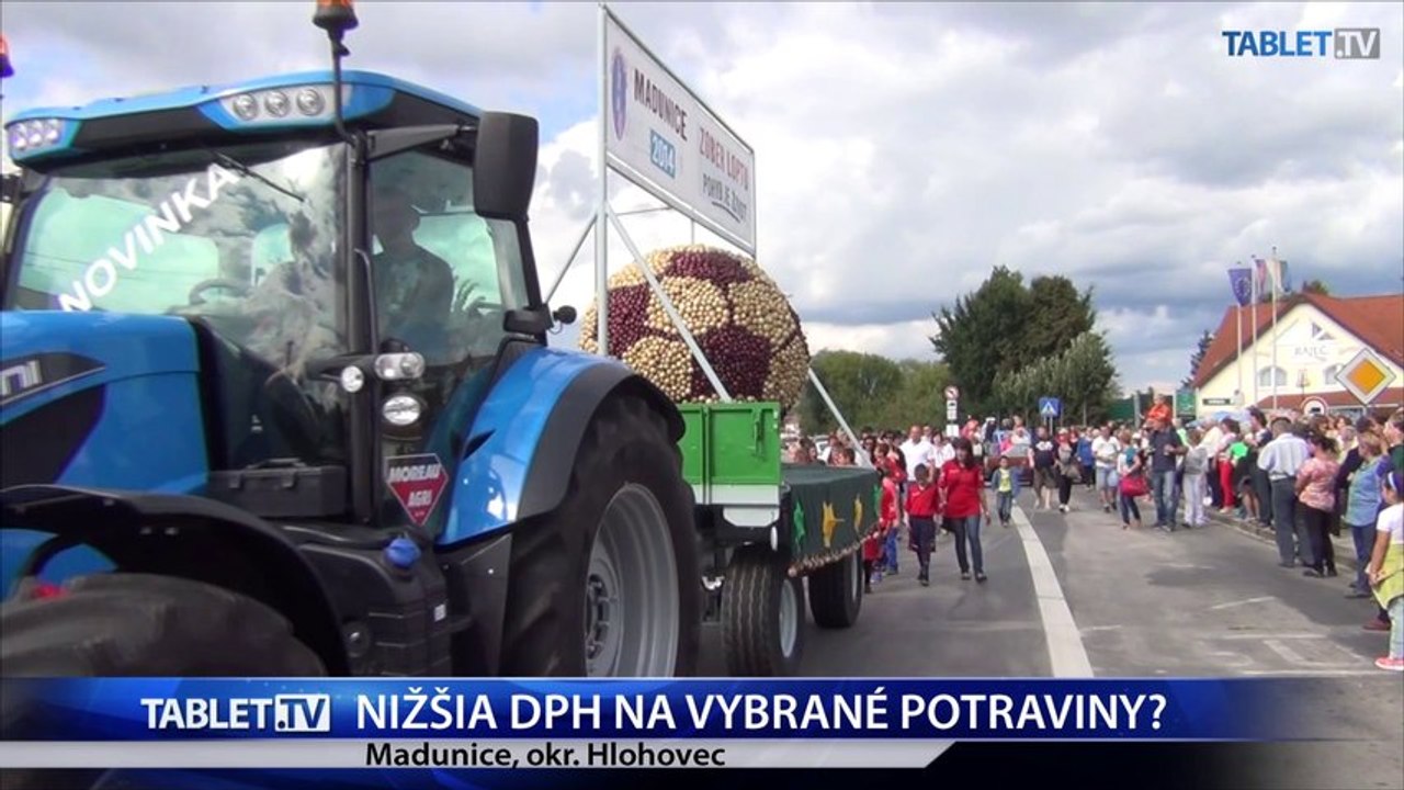 PREMIÉR: O nižšej DPH na vybrané potraviny by mal parlament rokovať v septembri