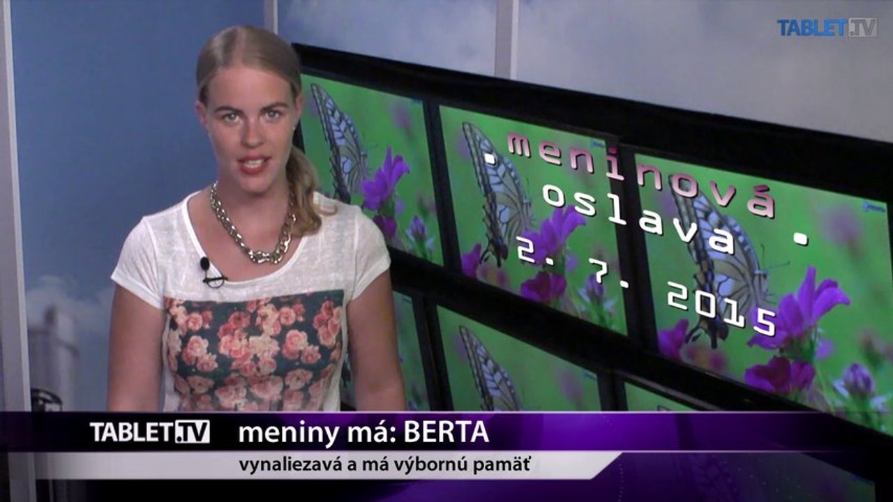 Berta je praktická 