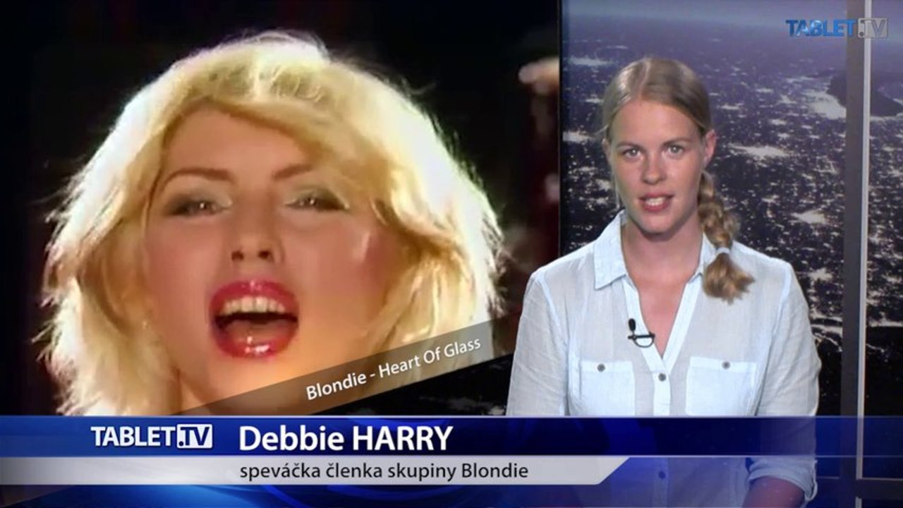 Speváčka punkovej formácie Blondie Debbie Harry oslavuje sedemdesiatku 