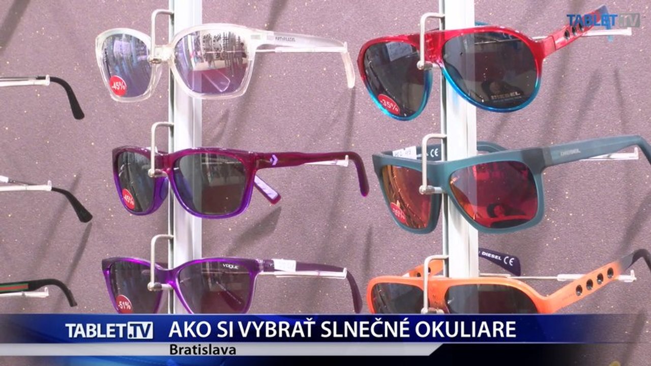 Pri kúpe slnečných okuliarov nie je dôležité pozerať len na to, ako v nich vyzeráte