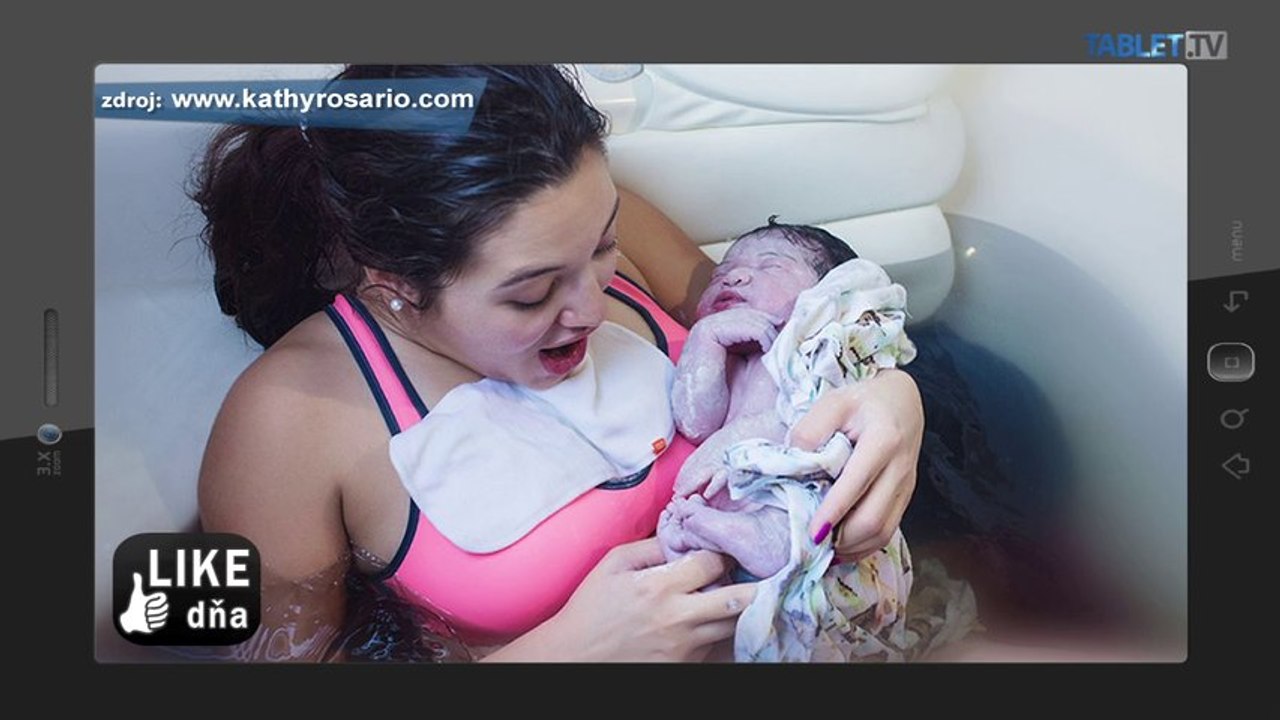 LIKE DŇA: Fotografka zachytila pôrod doma