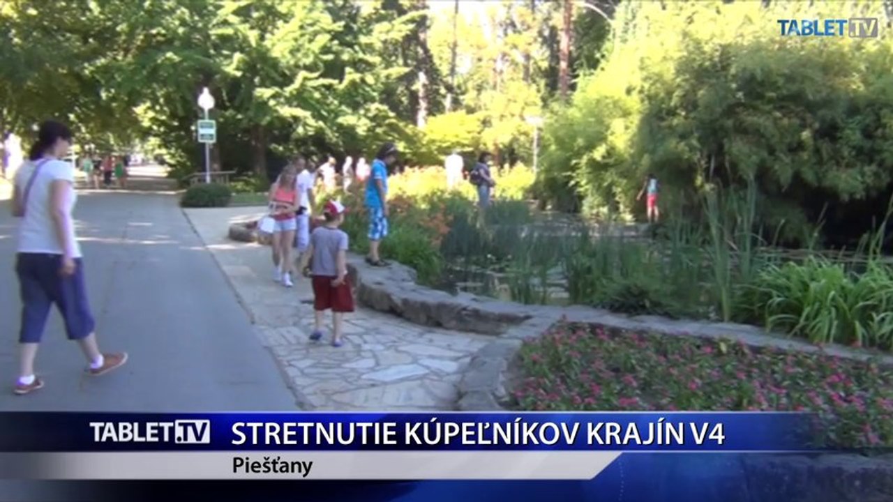 V Piešťanoch sa stretli kúpeľníci krajín V4, rokovali o spolupráci 