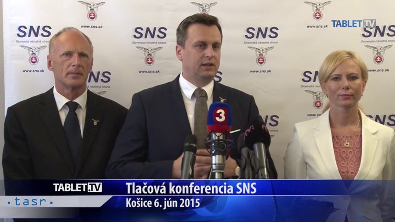 ZÁZNAM: Danko sa vyjadril po programovej konferencii SNS