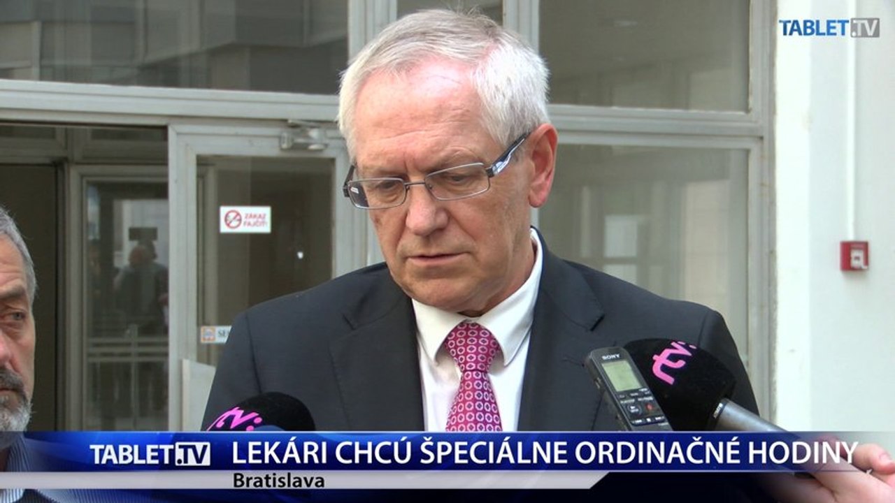 Súkromní lekári chcú špeciálne ordinačné hodiny, upozornili na to ministerstvo