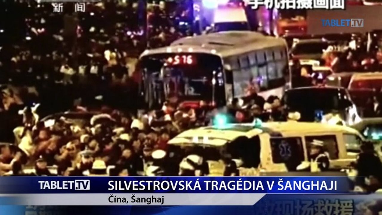Šanghajská polícia priznala zlý odhad davu pri silvestrovskej tragédii