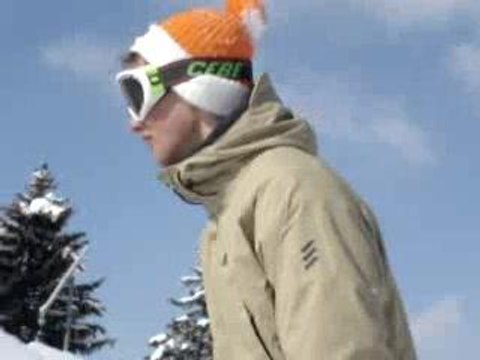 3 sauts libres depuis le chalet magique