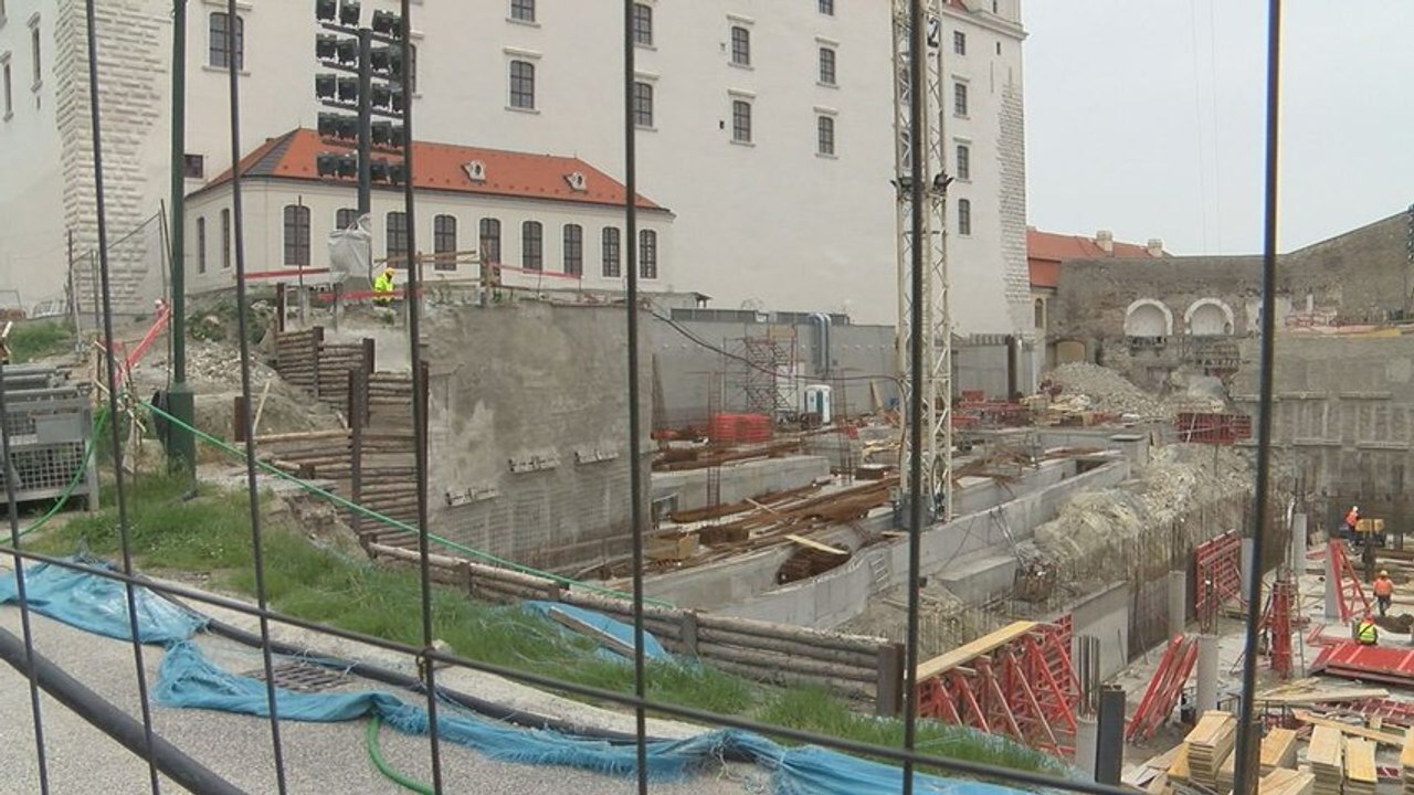 Pamiatky na Bratislavskom hrade ochráni krycia stavba