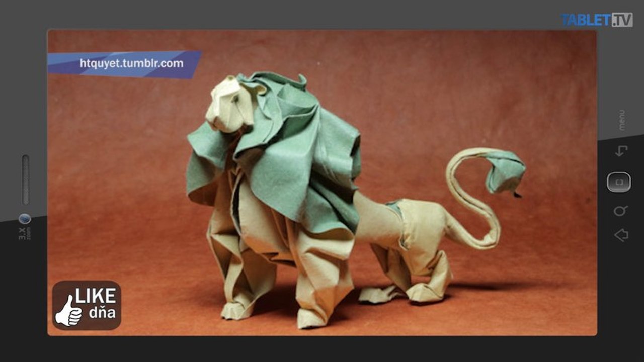 LIKE DŇA: Mokré origami