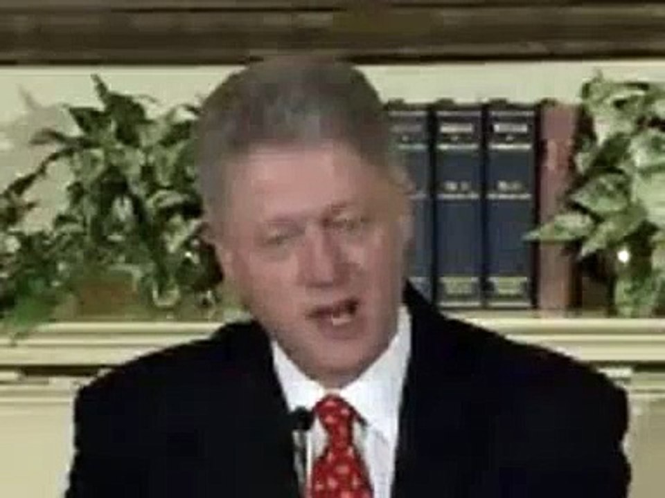 Bill Clinton on Monica Lewinsky: I did not have sexual relations... or wait, maybe I did