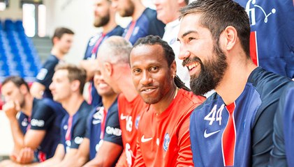 Au plus près des joueurs pour la reprise