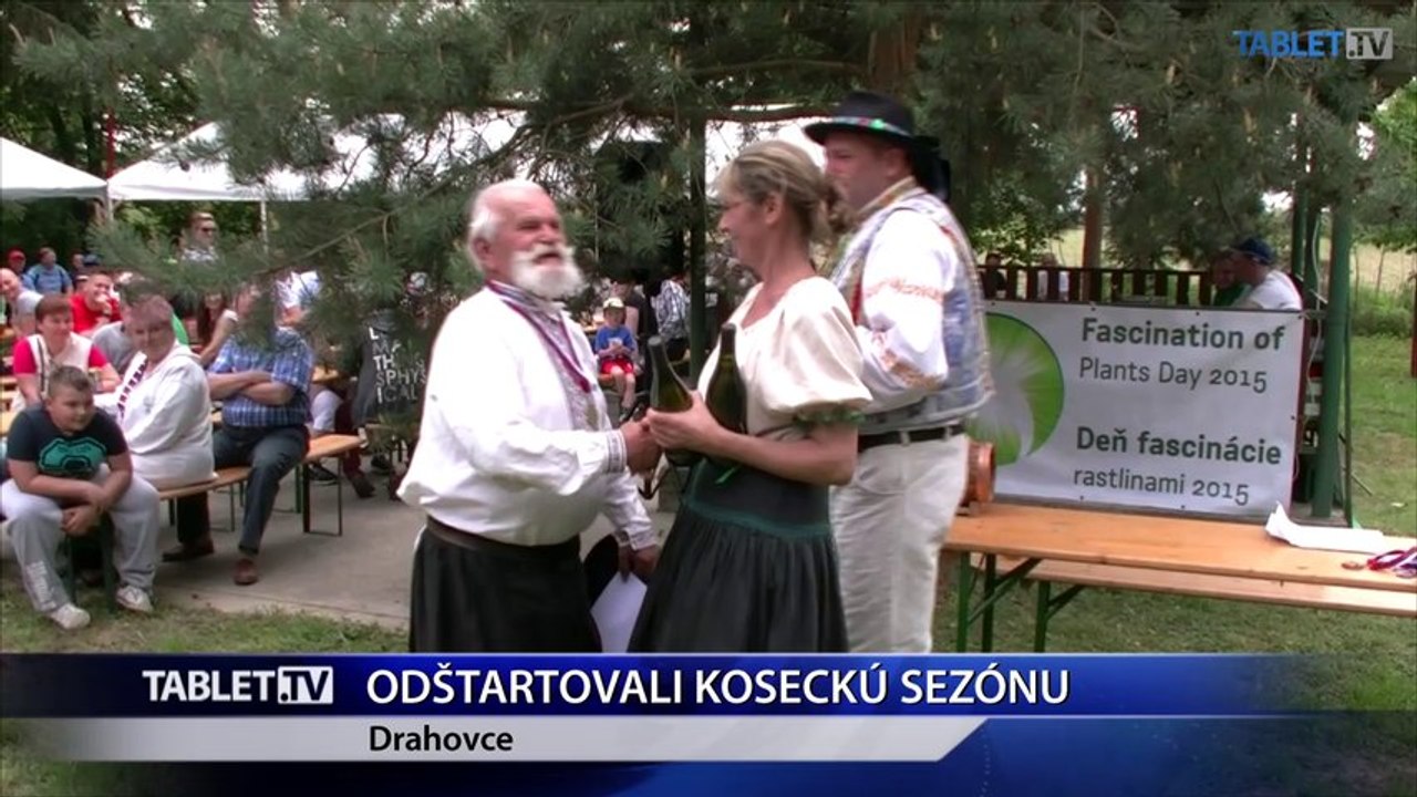 Drahovská kosa odštartovala tohtoročnú koseckú sezónu 