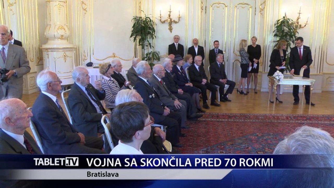 Prezident sa stretol s účastníkmi domáceho odboja a zahraničných armád