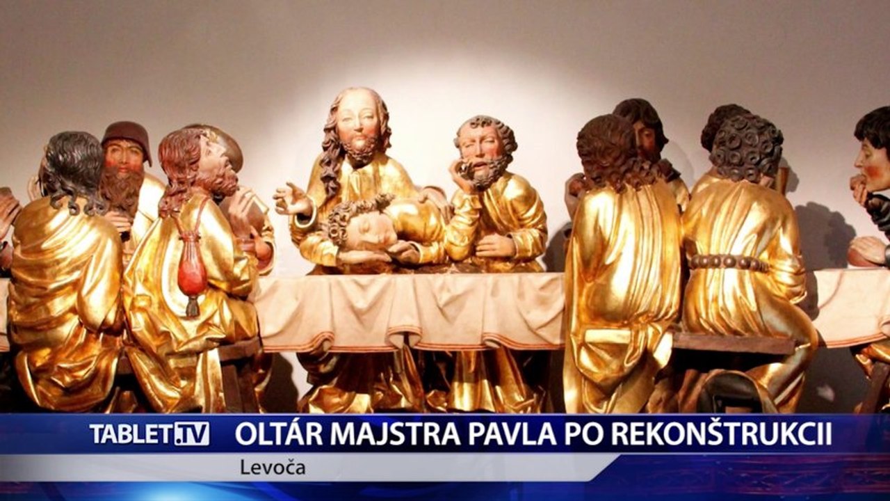 Oltár majstra Pavla v Levoči zrekonštruovali