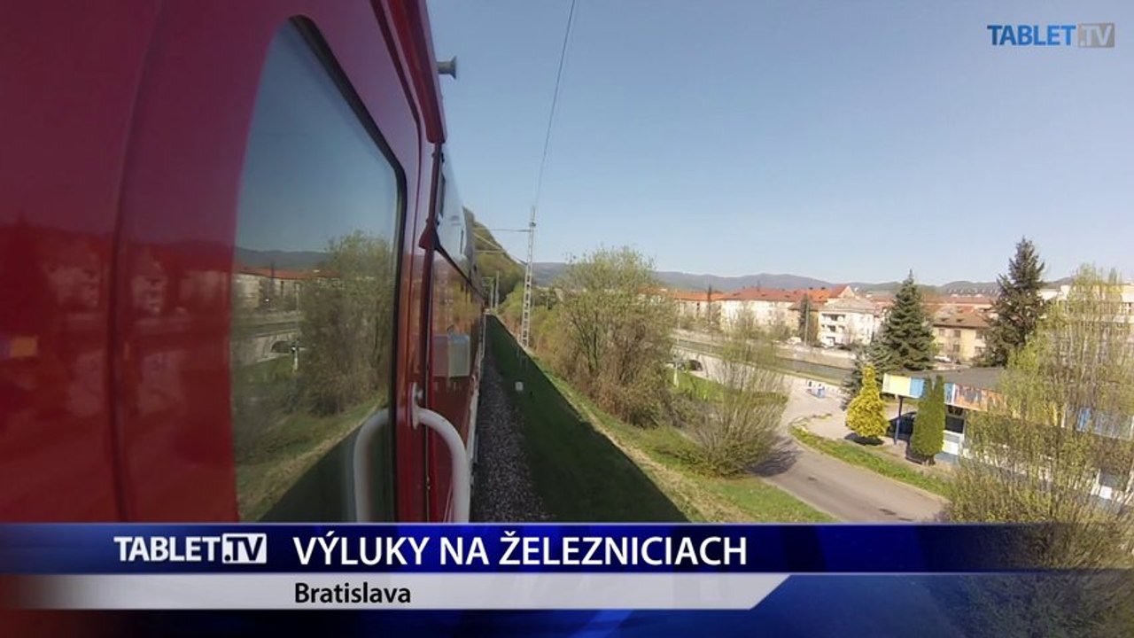 Ak sa chystáte niekam vlakom, pozor na výluky na železniciach