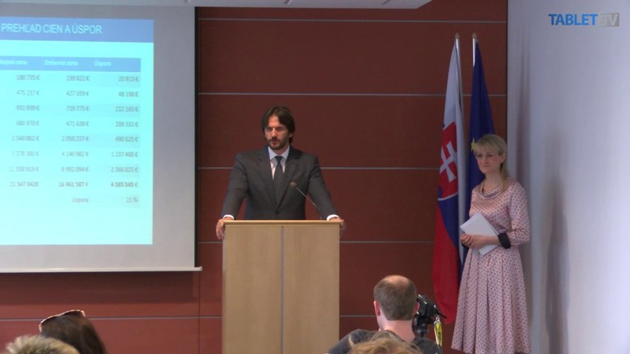 ZÁZNAM: Kaliňák o úsporách Elektronického trhoviska