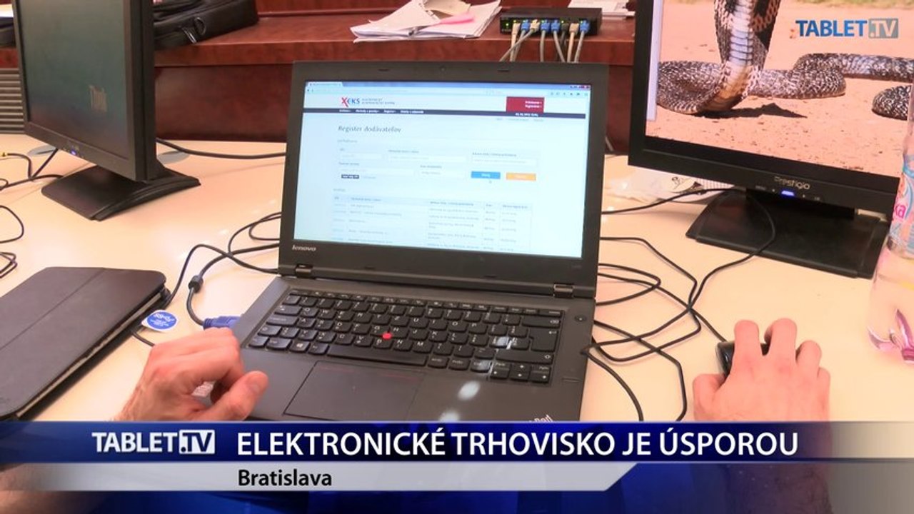 KALIŇÁK: Úspory Elektronického trhoviska prevýšili jeho úvodné náklady
