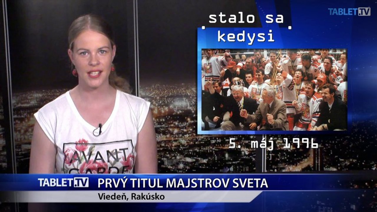 Pred 19 rokmi bolo Česko prvýkrát majstrom sveta v hokeji od rozdelenia Československa