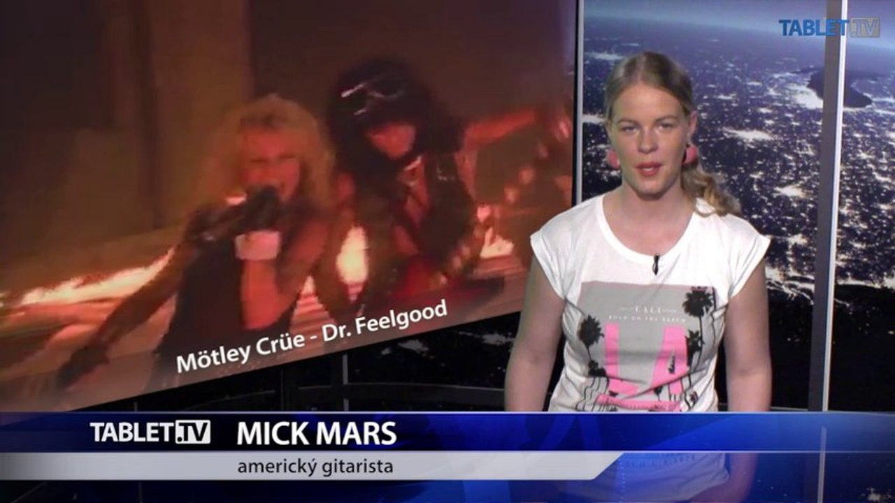 Sólový gitarista skupiny Mötley Crüe  Mick Mars oslavuje 64. narodeniny.